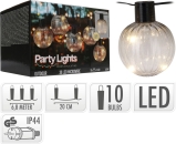 Lichterkette LED "Party", 10 Lampen, warmweiss